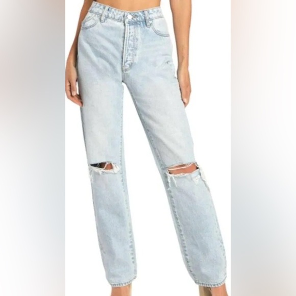 wild fable Denim - SOLD Distressed High-rise Acid Washed New Age Grunge Trendy Jean